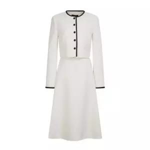 질스튜어트 뉴욕 26SS 아이보리 글리터장식 원피스 JSDR6B210IV 국내매장판 1686467