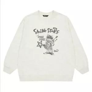 소이 주니어 세이브존01 레트로캣맨투맨 티 25f04521203567