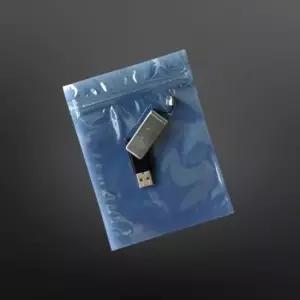 정전기방지 제전봉투 지퍼형 정전기 방지용 100장 35X45cm