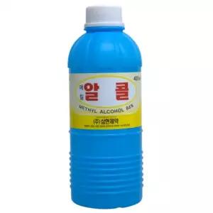 삼현 메칠알콜 기름때 공업용 메틸알코올 램프 경유 400ml 1개