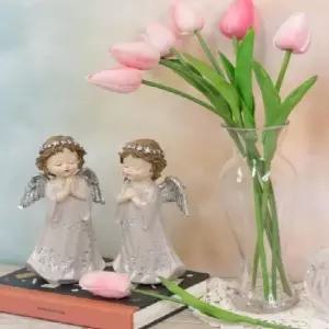 기도하는 천사 2p 장식 동물소품 동물 동물인테리어 카페인테리어소품