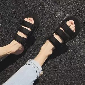 쿨샵 찍찍이 스트랩샌들 남여 글래디에이터 커플샌 여성슬리퍼 여성실내화