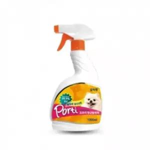 포르티 향균탈취제 베이비파우더향 1000ml 강아지배변