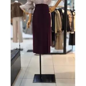 아이잗컬렉션 언발런스 플리츠 H라인 스커트 CR9A0SK111B