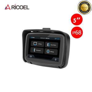 5인치 오토바이 네비게이터 CARPLAY 방수 및 방진 최신 소프트웨어 버전 다양한 경험