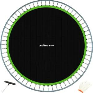 줌스터 교체 점프 매트 14피트 원형 트램펄린 프레임과 72개의 V-훅 장착 5.5인치 스프링 150인치 프리미엄
