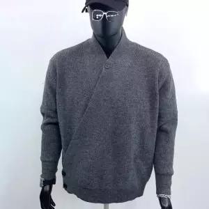 남성 니트 빈티지 브이넥 가디건 아우터 도포 스웨터 루즈핏 재킷 OP1