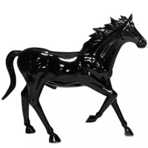 백마 말 모형 경주마 진짜같은 장식 조각상 소품