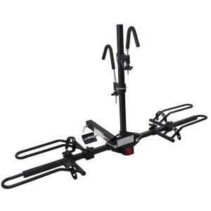 2인용 MAXXHAUL 플랫폼 자전거 캐리어 가능 히치 트레이 조절 마운트 SUV 트럭용