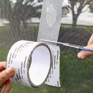 방충망 (헨리제이에스)방충망 보수 테이프 모기장 롤타입 2m