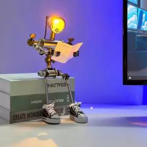 로봇 램프 무드등 스탠드 장식 인테리어 조명 단스탠드