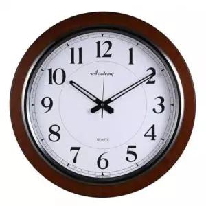 나무벽시계 무소음 대형 벽시계 500 파이 도금링 베이지 5003 BAS