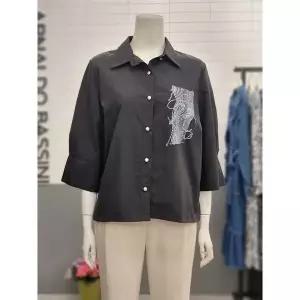 [하프클럽/] 세이브존02 7부 커프스 셔츠 AY09BL23S