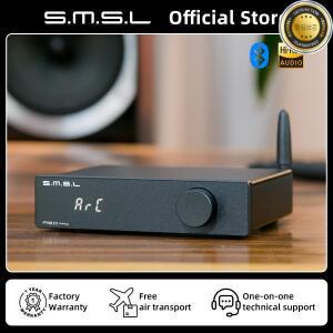 SMSL A50PRO 2.1 채널 전력 증폭기 MA12070P*2 Bluetooth5.0 HDMI ARC(패시브 서브우퍼 및 스피커용 리모컨
