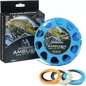 MAXIMUCATCH Maxcatch 싱킹 팁 플라이 라인 웨이트 포워드 낚싯줄 3ip/6ip 4/5/6/7/8 F/S