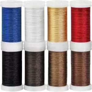 헤비 듀티 실내 장식 나사산 키트 내구성이 뛰어난 접착 나일론 8개 고강도 및 변색 방지 재봉틀용 218