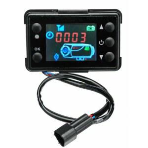 차량용 무시동 히터 스위치 저소음 LCD 안내 하비즈 최신형 저소음펌프