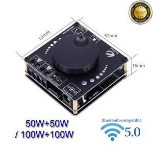 2*50W 스피커 클래스 D 오디오 전력 증폭기 Bluetooth 호환 30W~300W TPA3116 HiFi 스테레오 USB 음악 사운