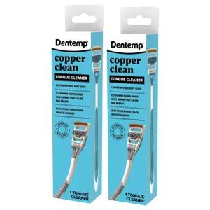 덴템프 구리 청정 혀 클리너(2개)