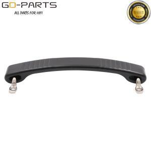 빈티지 고무 도그 본 핸들 스트랩 180x25mm 하이파이 오디오 펜더 기타 앰프 스피커 캐비닛 블랙 브라운