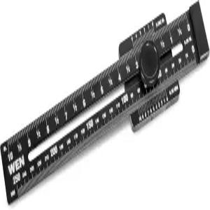 Wen 10인치 알루미늄 오프셋 마킹 게이지 및 각인 스케일 레이아웃 도구 (ME252R)