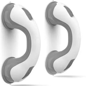 NL AAHCE 샤워용 강력봉 (2팩) 12인치 ADA 준수 노인용 샤워 손잡이용 노인 흡입 핸디캡 안전 난간 욕실