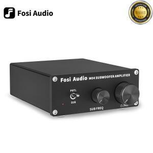 Fosi 오디오 모노 앰프 서브우퍼 100W 가정용 패시브 스피커 M04용 베이스 파워 포함