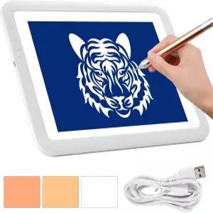 추적용 충전식 A4 LED 라이트 박스 아티스트 스케치용 엘리스 무선 드로잉 테이블 패드 카피 보드 크리컷