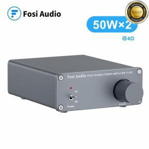 Fosi 오디오 2 채널 TPA3116D2 스테레오 클래스 D 증폭기 50W X - 가정용 패시브 스피커용 V1.0 전력