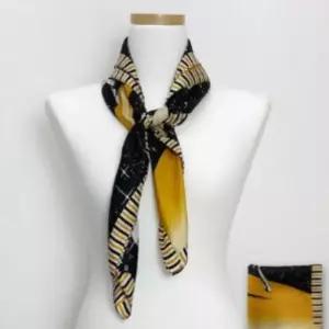 [신상오픈런]여성용 실키 다이아몬드 패턴 레이어드 스카프 (41341304)