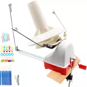 니트 바늘 세트 손으로 조작 가능한 솔리드그닉 원사 볼 와인더 대용량 10온스