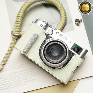 Fujifilm x100vi 카메라 케이스 보호 바디 슈트 X-100VI 수제  가죽 가방 용 Mr.Stone