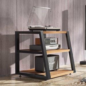 오디오랙 오디오장 철제 진열장 CD 미니티비다이 인테리어 오디오렉 선반 참고 2단