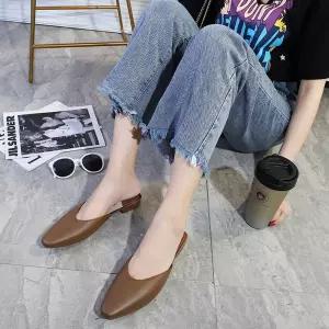 발편한 여성 구두 정장 캐주얼 뮬슬리퍼 뒷트임 샌들 OdM7+5ycR