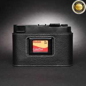 Minolta CLE용 100% TP 브랜드의 새로운 진짜 가죽 카메라 케이스 가방