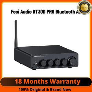 Fosi 오디오 Bluetooth 사운드 전력 증폭기 스피커 서브우퍼 165Wx2 +350W BT30D PRO용 2.1 채널 앰프 수신