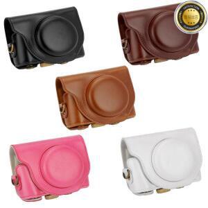 소니 사이버샷 DSC-HX90V HX90 WX500 카메라 가방 파우치용 고품질 디지털 가죽 케이스 커버