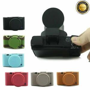 소니 RX100 III IV ZV1 소프트 카메라 케이스 고무 보호 바디 커버 가방 스킨 프레임