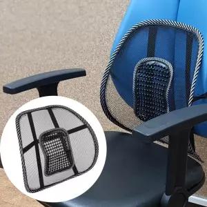 통풍지압 등받이 허리받침 차량시트 망사 등받이