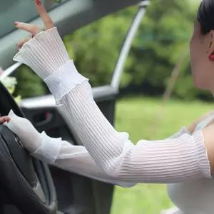 여성 레이스 팔토시 햇빛차단 여름 운전 장갑 쿨토시 JNY8+2GZj