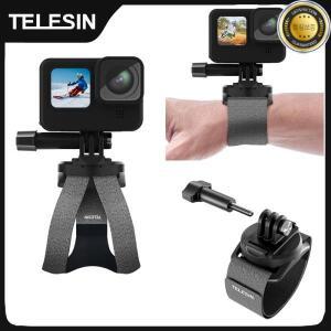 TELESIN 360 도 회전 핸드 손목 스트랩 빠른 조정 마운트 GoPro Hero 13 12 11 10 9 8 7 Insta360 Osmo 액