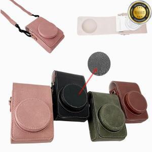 소니 ZV-1F ZV1M2 RX100 캐논 G7 X 마크 II 리코 GR 파나소닉 카메라용 PU 케이스 커버 백