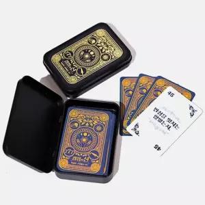 고민해결책 [결정의신 해결 해답 마법 소라고동 정답 쓸데없는 쓸모없는 고민 선물 인생해 마법의 카드 책