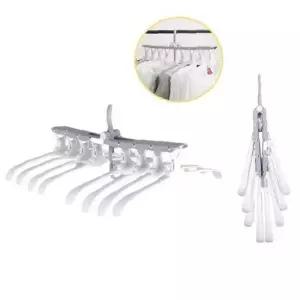 원터치 접이식 옷걸이 8F 좁은옷장 행거