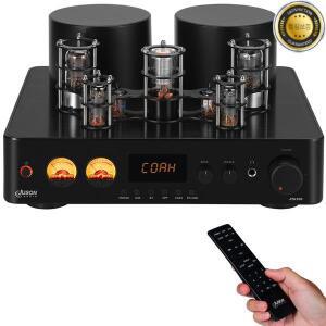 Juson Audio JTA100 200W 튜브 앰프 진공 밸브 BT5.0 Hifi 스테레오 USB RCA Opt 턴테이블 용 원격 포노 헤