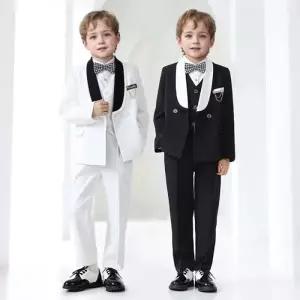 조셉 배색카라 브레스티드 정장 턱시도 풀세트자켓