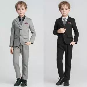 꼬마신사 정장 턱시도 풀세트자켓 양장조끼 셔츠 타