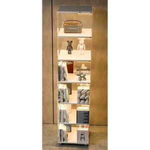 선반 조명 북유럽 소파 회전책장 3단 디자이너 스탠딩 침실 철재 카페 책장