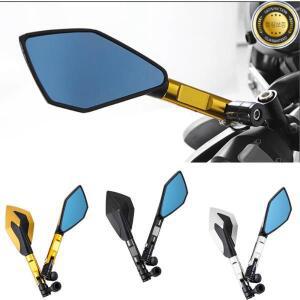 오토바이 백미러 레트로바이저 혼다 cb400 cbr msx 125 호넷 야마하 mt07 yzf 가와사키 z800 용 액세서리