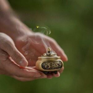 미니 향로 제사 인센스 실내 제수용품 제수용 가정용 향홀더 공양 성취 나트랑 버너